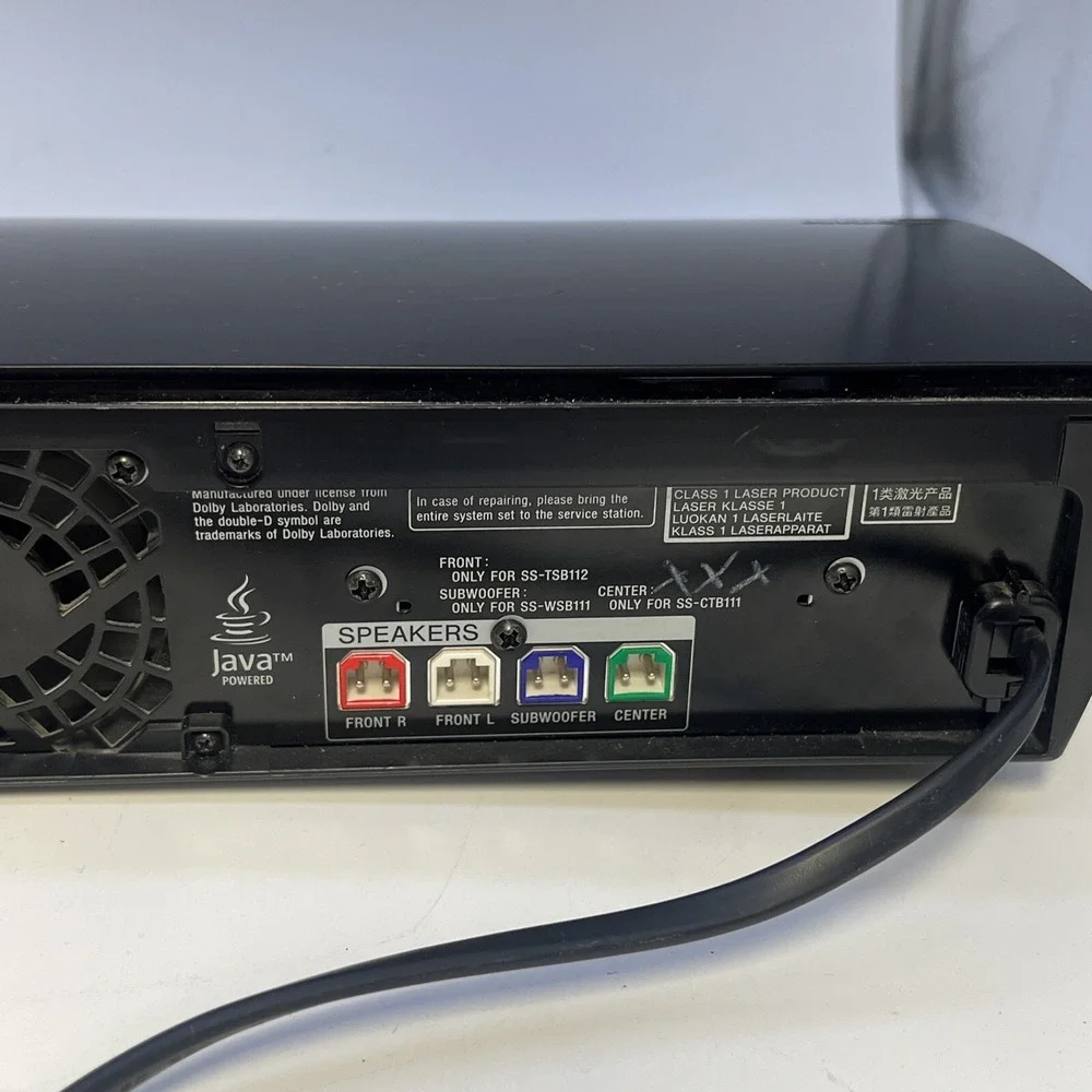 Sony HBD-T79 Blu-Ray/ DVD No Remote Working